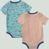 Boys' 2-Piece Short Sleeve Fish Bodysuit Set (Baby)