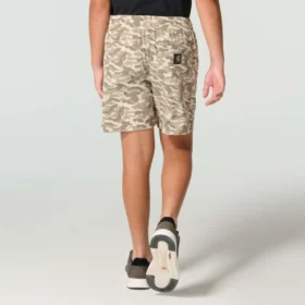 Boys’ Elastic Waistband Rugged Flexâ„¢ Ripstop Camo Short (Child)