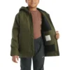 Boys' Flannel Quilt Lined Active Jac (Child/Youth)