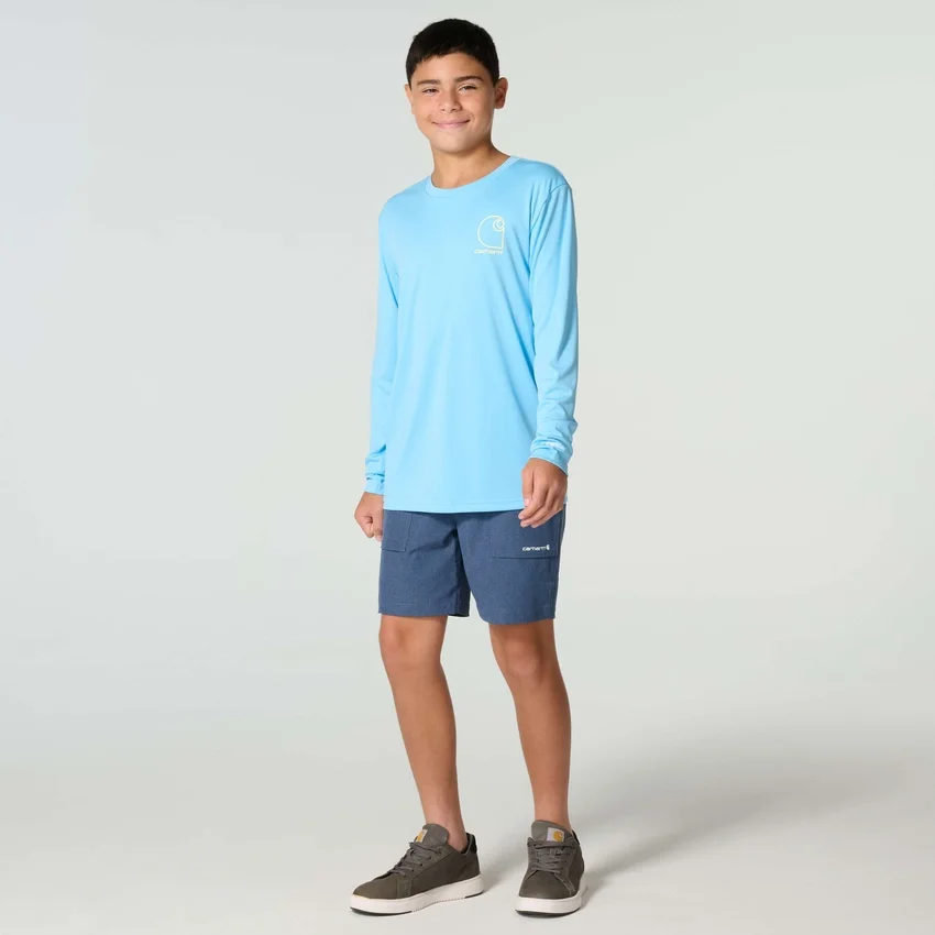 Boys' Long Sleeve Force Sun Defender™ Tee (Child/Youth)