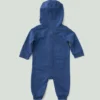 Boys' Long Sleeve Re-Engineered Garment Dye Hooded Coverall (Baby)
