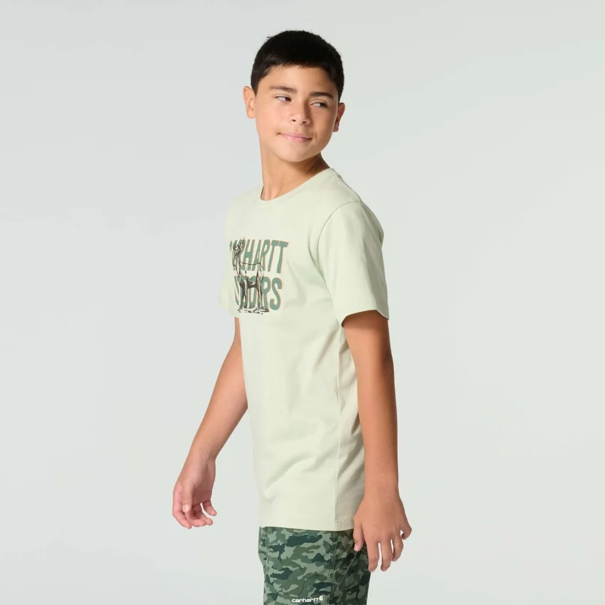 Boys' Short Sleeve Deer Tee (Child/Youth)