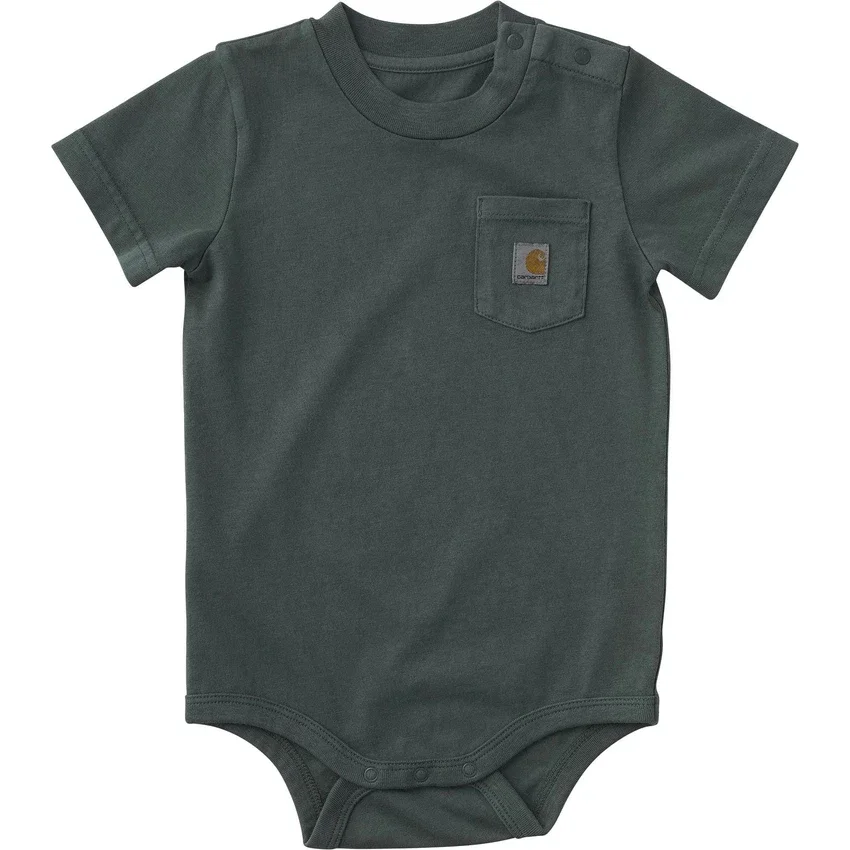 Boys' Short Sleeve Pocket Bodysuit (Baby)