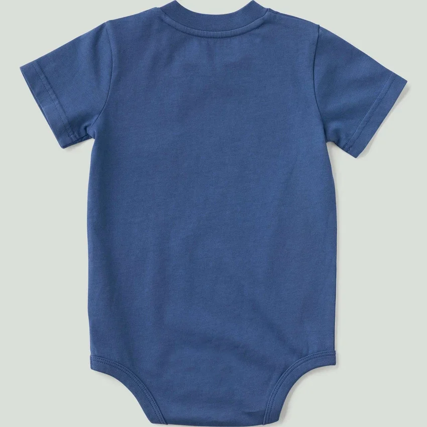 Boys' Short Sleeve Pocket Bodysuit (Baby)