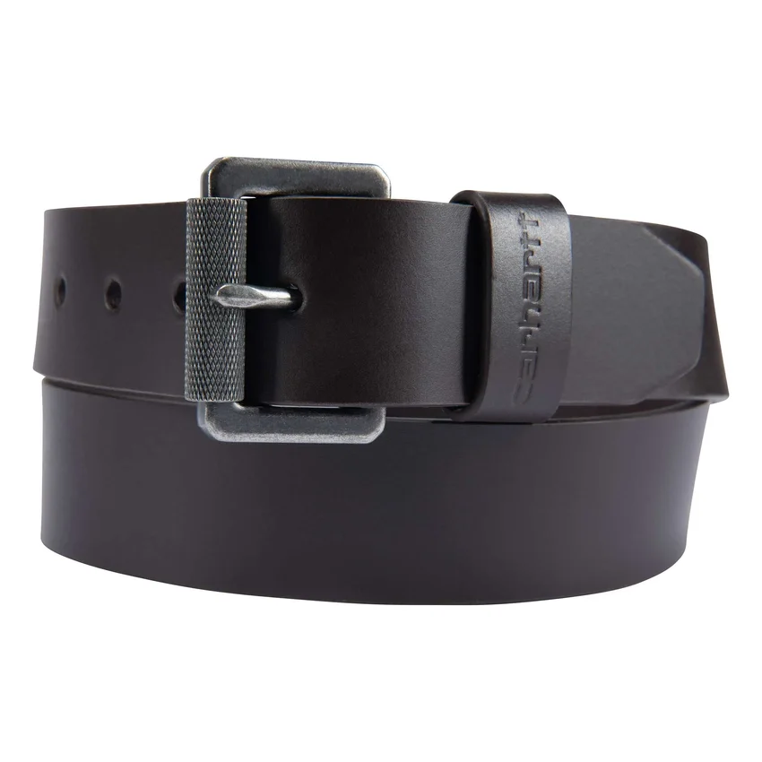 Bridle Leather Roller Buckle Belt
