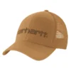 Canvas Mesh-Back Logo Trucker Hat