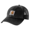 Canvas Mesh-Back Logo Trucker Hat