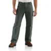 Carhartt B111 Men's Loose Straight Washed Duck Lined Work Pants