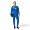 Force Cross-Flex Crew Neck Long Sleeve Scrub Top