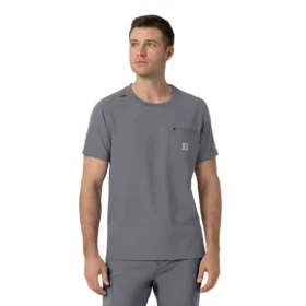 Force Cross-Flex Crew Neck Scrub Top