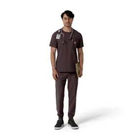 Force Cross-Flex Crew Neck Scrub Top