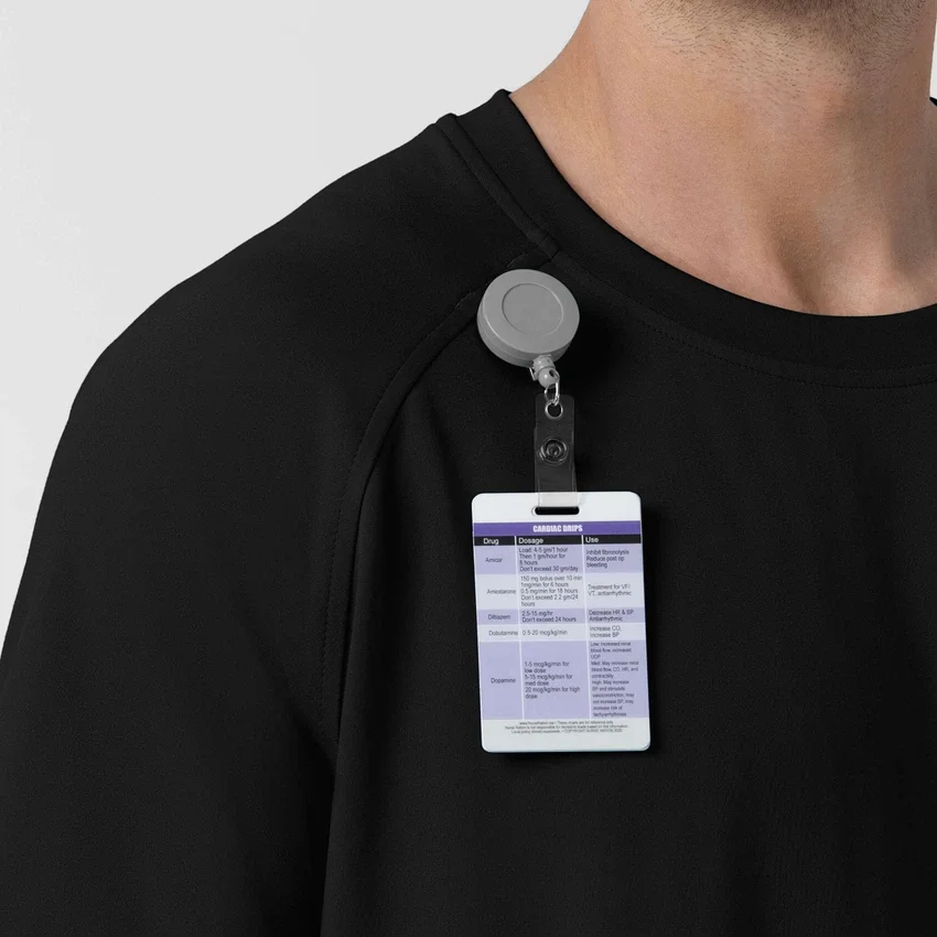 Force Cross-Flex Knit Crew Neck Scrub Top
