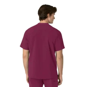 Force Cross-Flex Men’s Henley Scrub Top