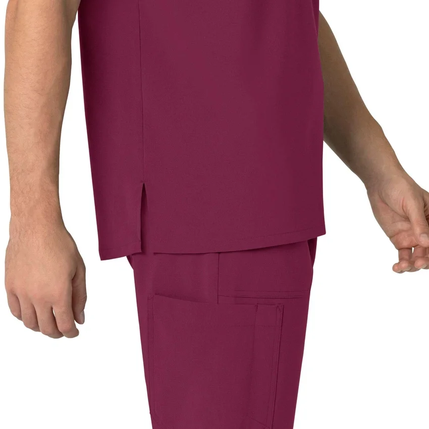 Force Cross-Flex Men's Henley Scrub Top