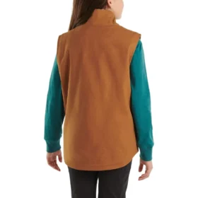 Girls’ Canvas Sherpa Lined Vest (Child/Youth)
