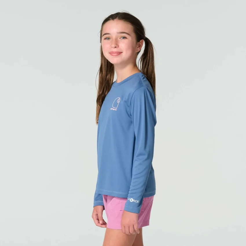 Girls' Long Sleeve Force Sun Defender™ T-Shirt (Child/Youth)