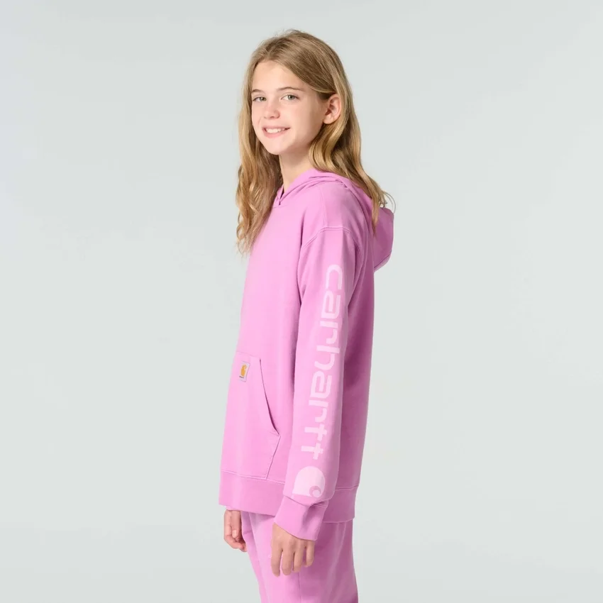 Girls' Long Sleeve Re-Engineered Garment Dye Sweatshirt (Child/Youth)