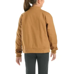 Girls’ Long-Sleeve Rugged Flex® Canvas Jacket (Child/Youth)