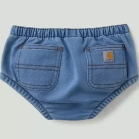 Kids’ Elastic Waistband Rugged Flexâ„¢ Denim Diaper Cover (Baby)