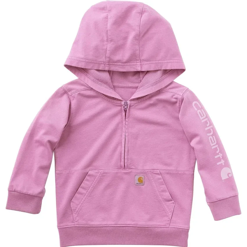 Kids' Long Sleeve Re-Engineered Garment Dye Half-Zip Sweatshirt (Baby/Toddler)