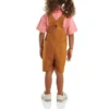 Kids' Loose Fit Canvas Shortall (Baby/Toddler)