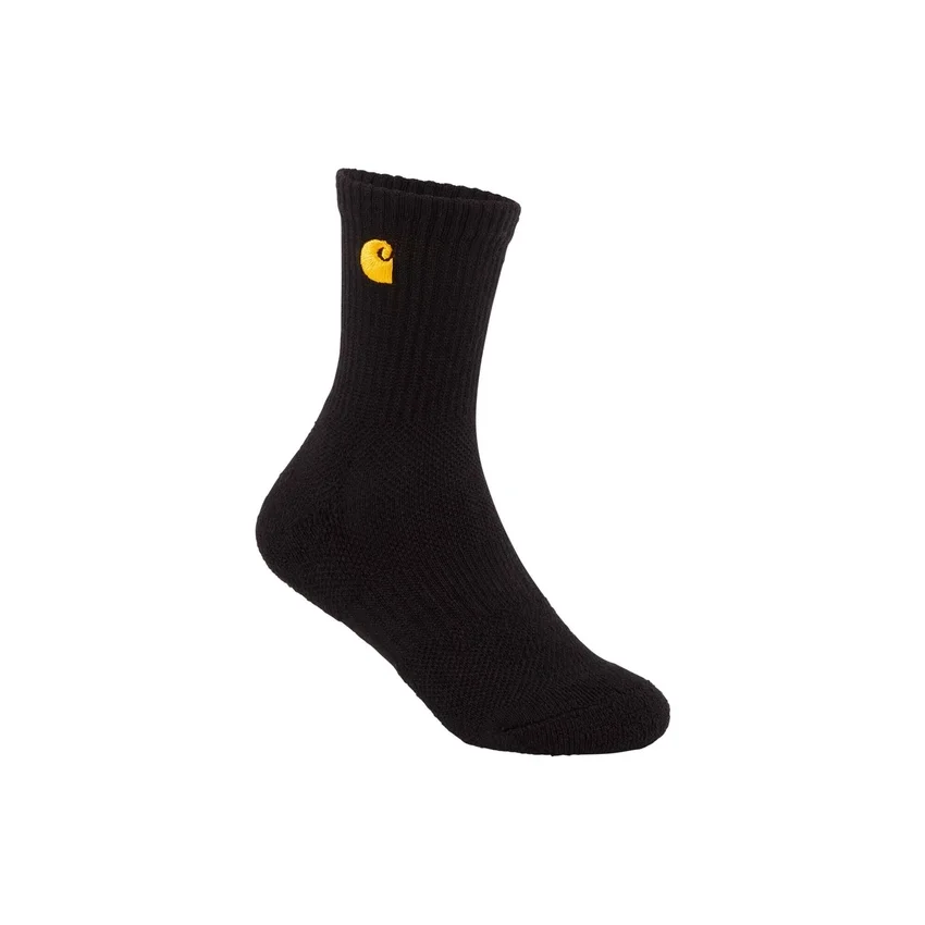 Kids' Midweight Embroidered Crew Sock 4-Pack