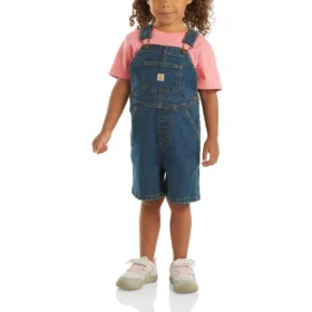 Kids’ Rugged Flex® Loose Fit Denim Shortall (Infant/Toddler)