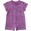 Kids' Short Sleeve French Terry Romper (Baby)