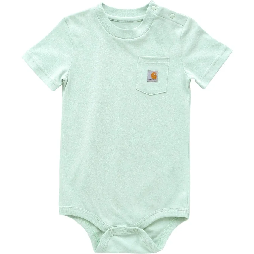 Kids' Short Sleeve Pocket Bodysuit (Baby)