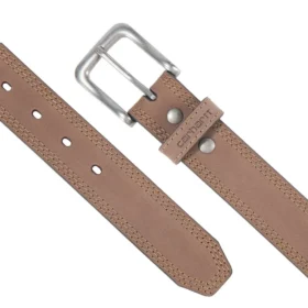 Leather Triple Stitch Belt
