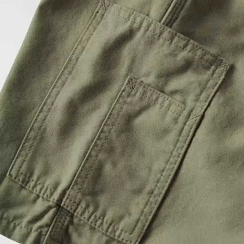 Loose Fit 9" Stateline Canvas Shorts - Work Shorts
