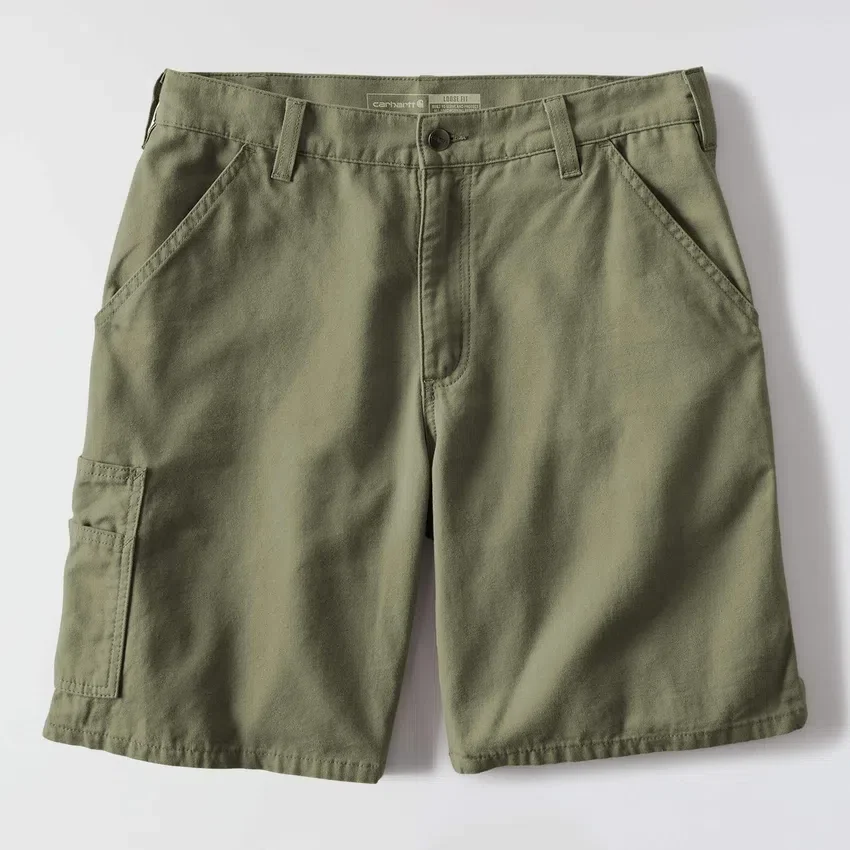 Loose Fit 9" Stateline Canvas Shorts - Work Shorts