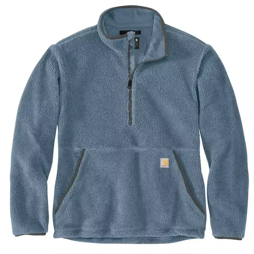 Loose Fit Fleece Pullover - 2 Warmer Rating