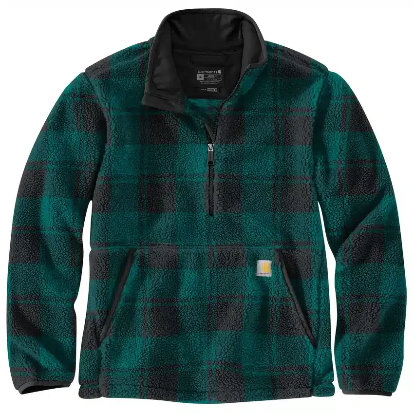 Loose Fit Fleece Pullover - 2 Warmer Rating