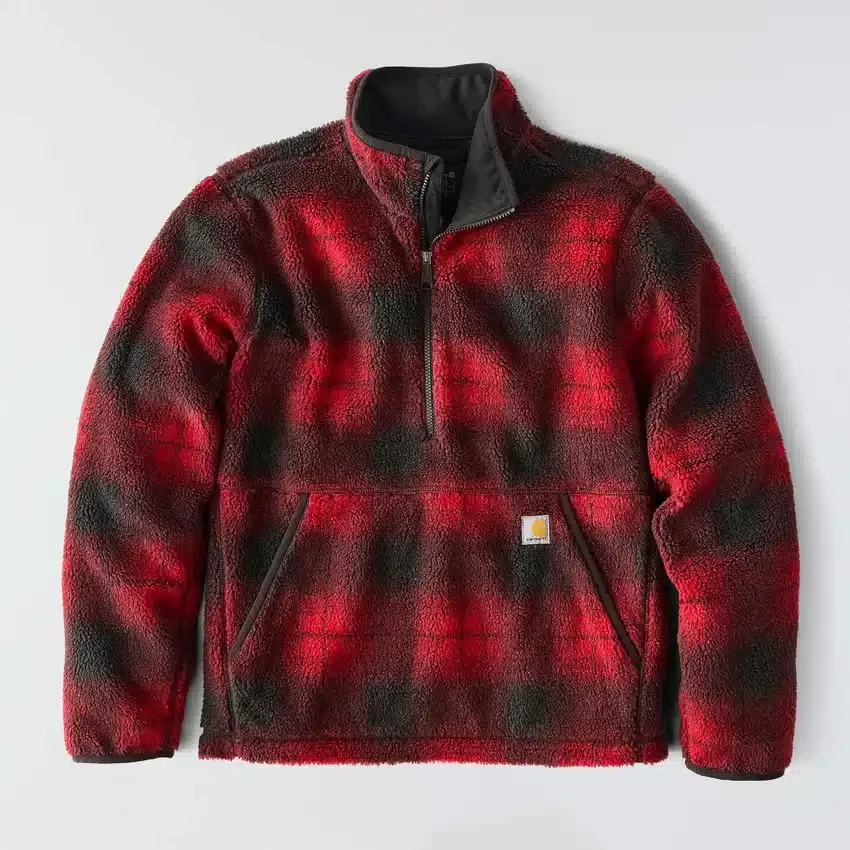 Loose Fit Fleece Pullover - 2 Warmer Rating