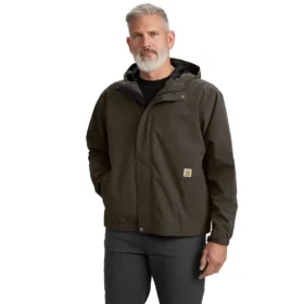 Men's Bayou Lightweight Breathable Waterproof Rain Jacket: Storm Defender Jacket