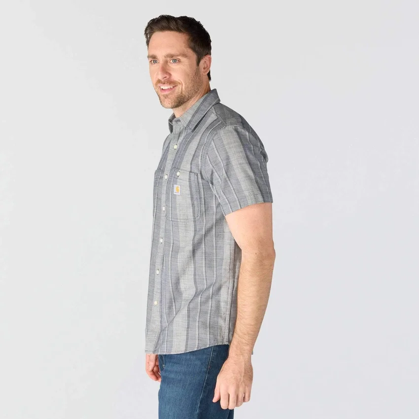 Men's Bozeman Relaxed Fit Short Sleeve Plaid Shirt