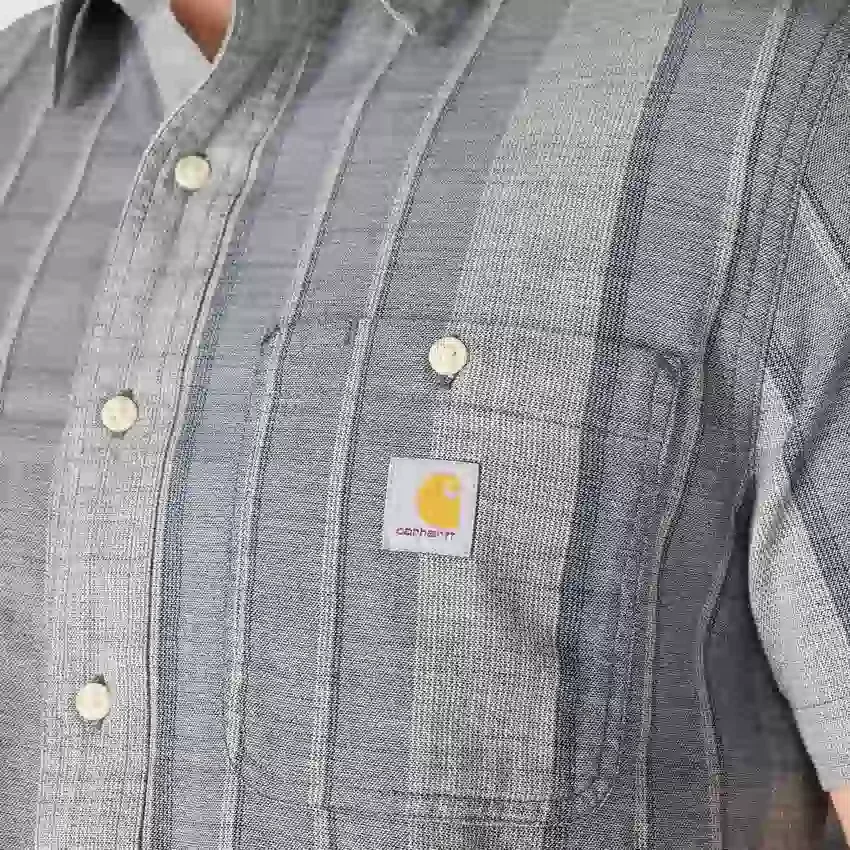 Men's Bozeman Relaxed Fit Short Sleeve Plaid Shirt