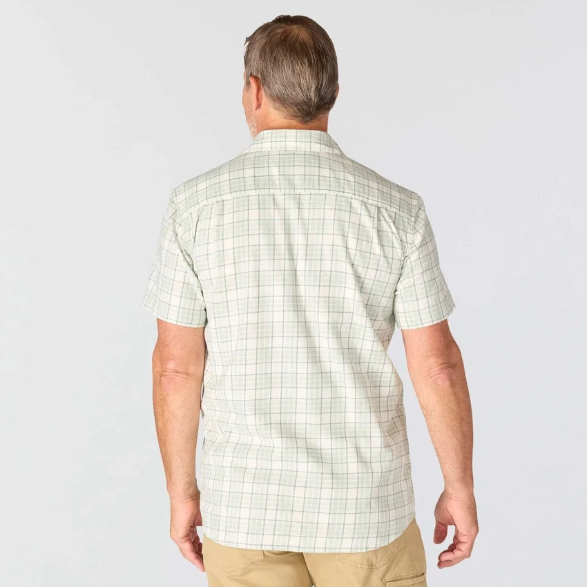 Men's Bozeman Relaxed Fit Short Sleeve Plaid Shirt