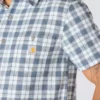 Men's Bozeman Relaxed Fit Short Sleeve Plaid Shirt