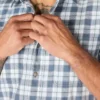 Men's Bozeman Relaxed Fit Short Sleeve Plaid Shirt