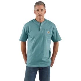 Men's Dearborn Loose Fit Heavyweight Henley Pocket T-Shirt