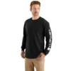 Men's Dearborn Loose Fit Heavyweight Long Sleeve Logo T-Shirt