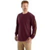 Men's Dearborn Loose Fit Heavyweight Long Sleeve Logo T-Shirt