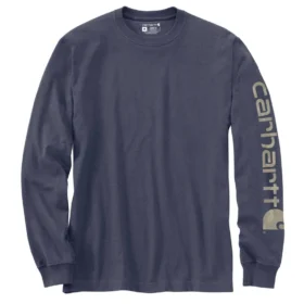 Men's Dearborn Loose Fit Heavyweight Long Sleeve Logo T-Shirt