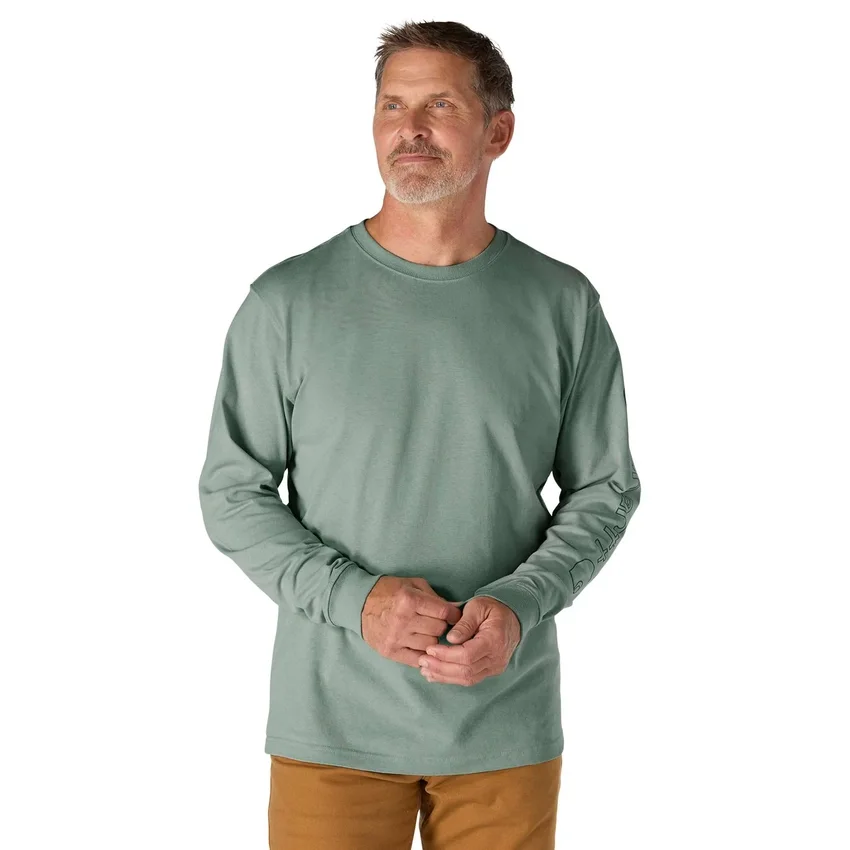 Men's Dearborn Loose Fit Heavyweight Long Sleeve Logo T-Shirt