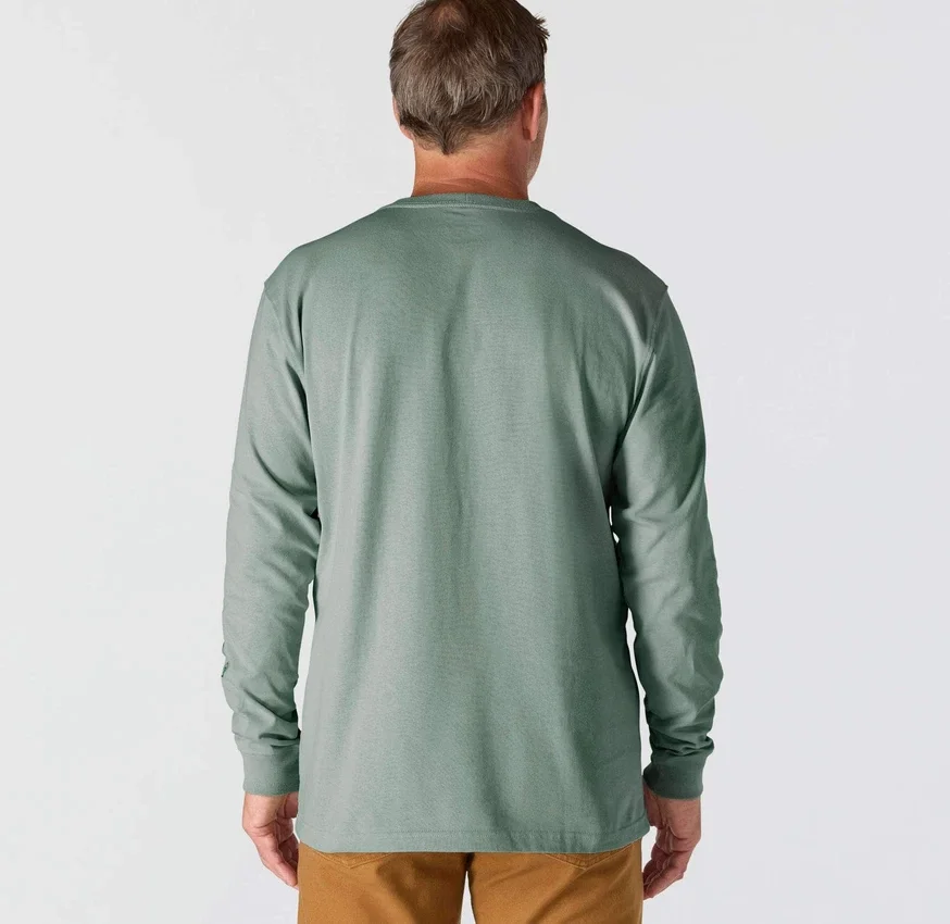 Men's Dearborn Loose Fit Heavyweight Long Sleeve Logo T-Shirt