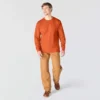 Men's Dearborn Loose Fit Heavyweight Long Sleeve Logo T-Shirt