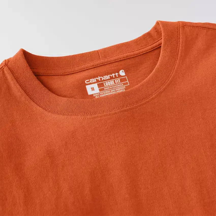 Men's Dearborn Loose Fit Heavyweight Long Sleeve Logo T-Shirt