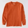 Men's Dearborn Loose Fit Heavyweight Long Sleeve Logo T-Shirt